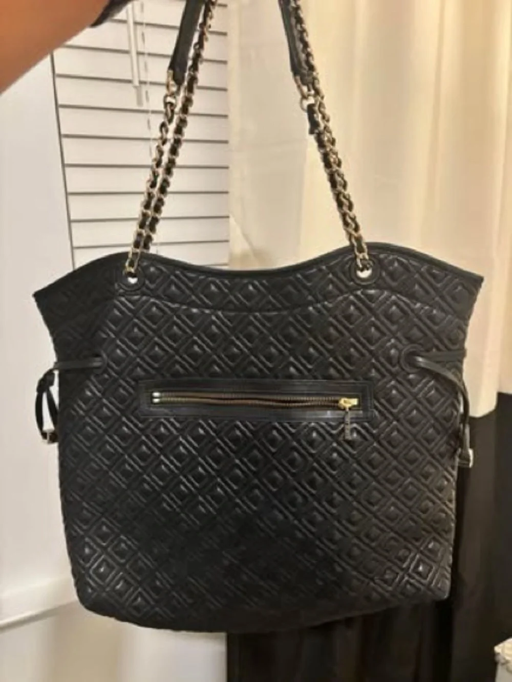 Tory Burch Marion Quilted Leather Slouchy Tote